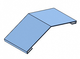 Конек гладкий 200х200
