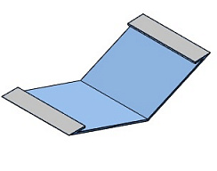 Ендова широкая 600х600